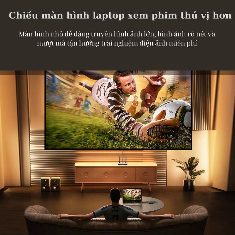 Truyền hình ảnh không dây từ Laptop