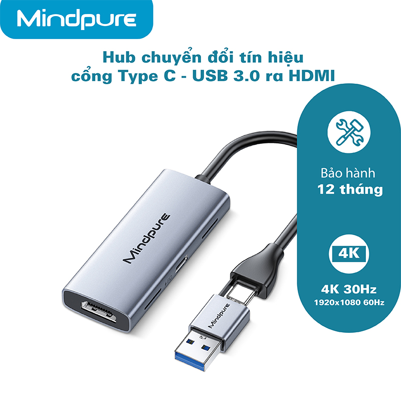 bộ HUb chuyển đổi từ Type C USB sang HDMI