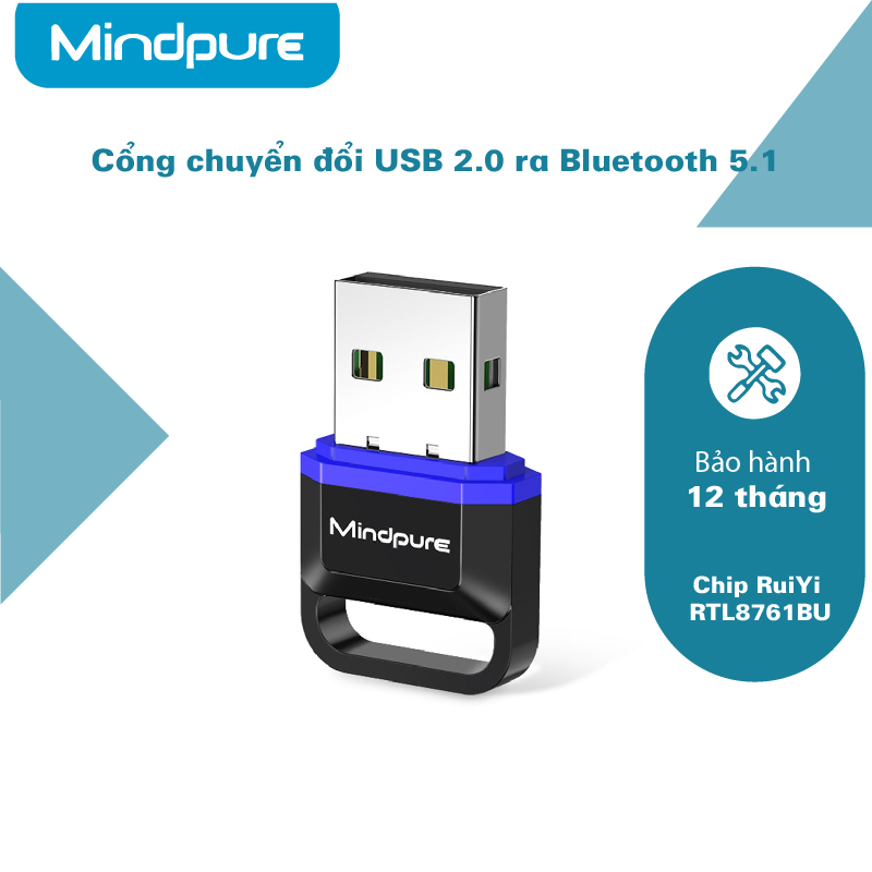 cong chuyen doi USB sang Bluetooth Mindpure US020