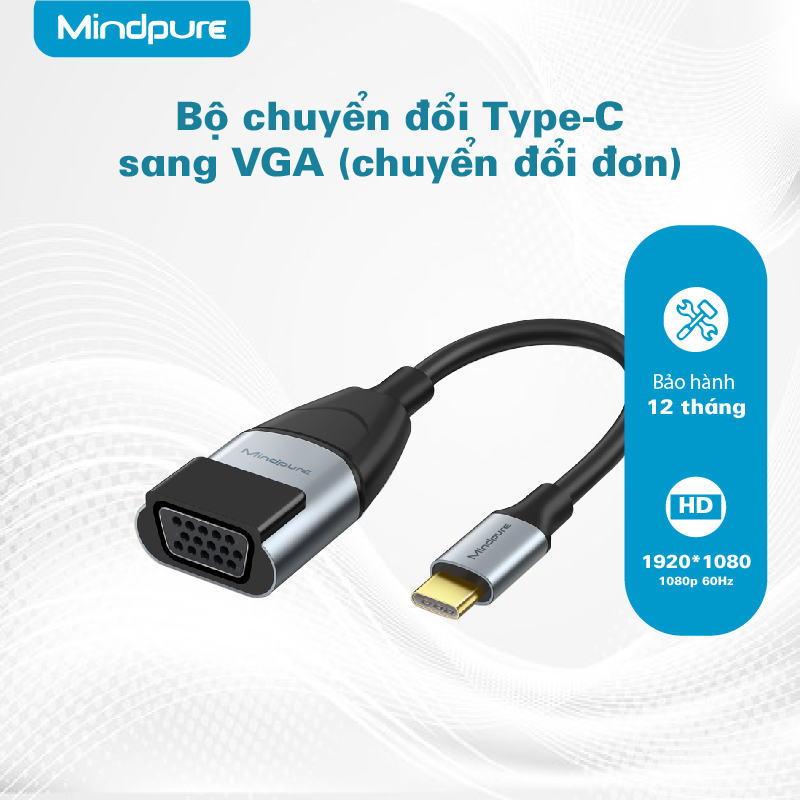 Type C to VGA Mindpure HU002