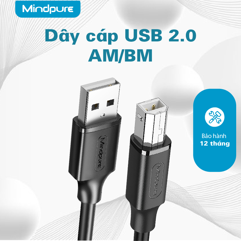 USB 2.0 AM-BM Mindpure US002